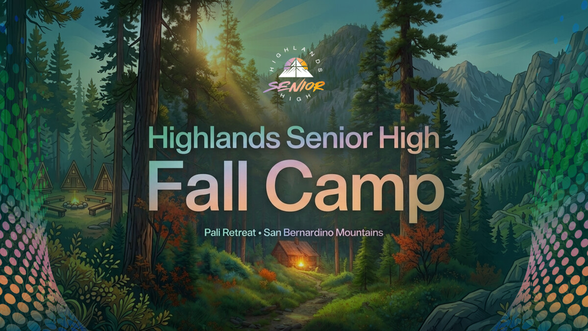 Senior High Fall Camp