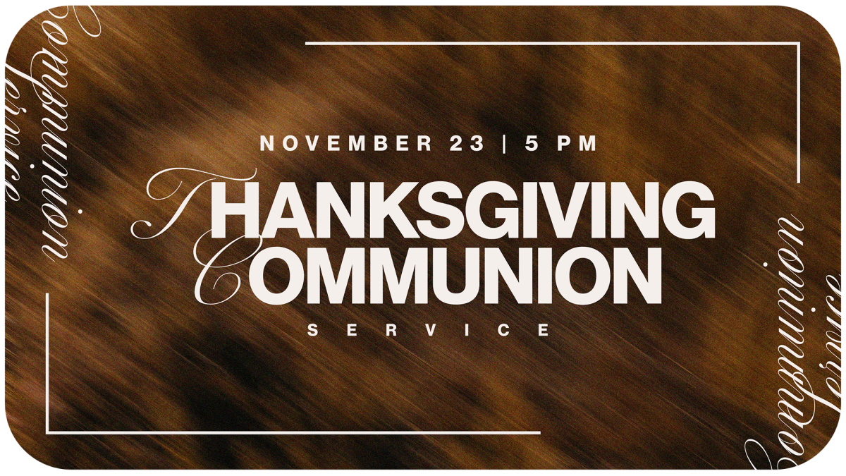 Thanksgiving Communion Service
