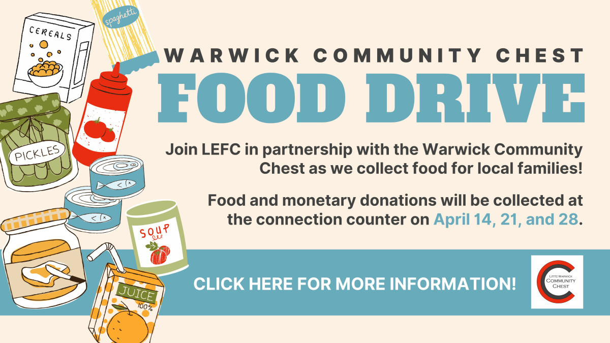 Warwick Community Chest Food Drive