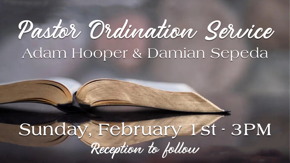 Pastor Ordination Service