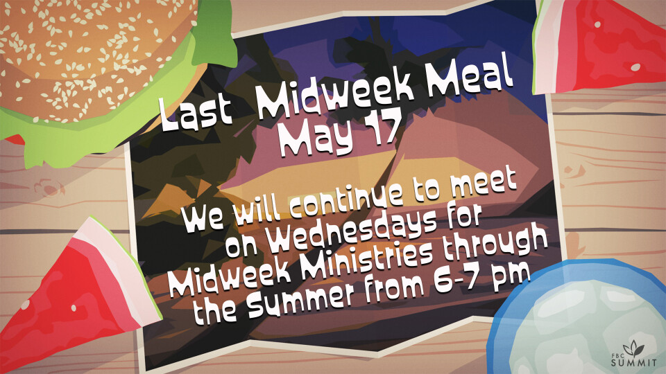 Final Midweek Meal