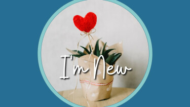 plant gift with heart