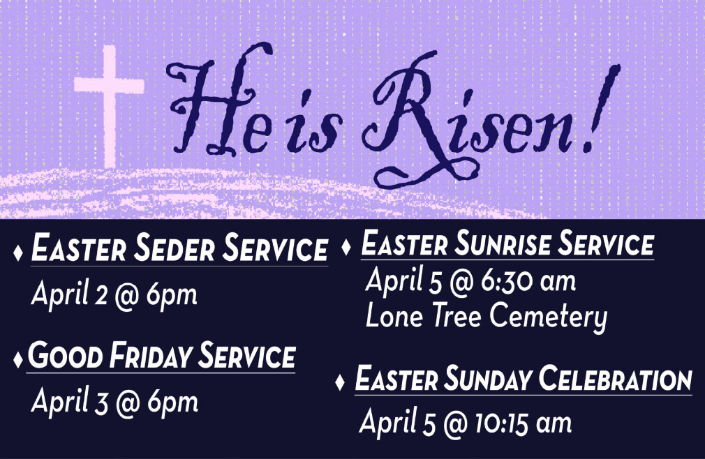 Easter Week at CV First