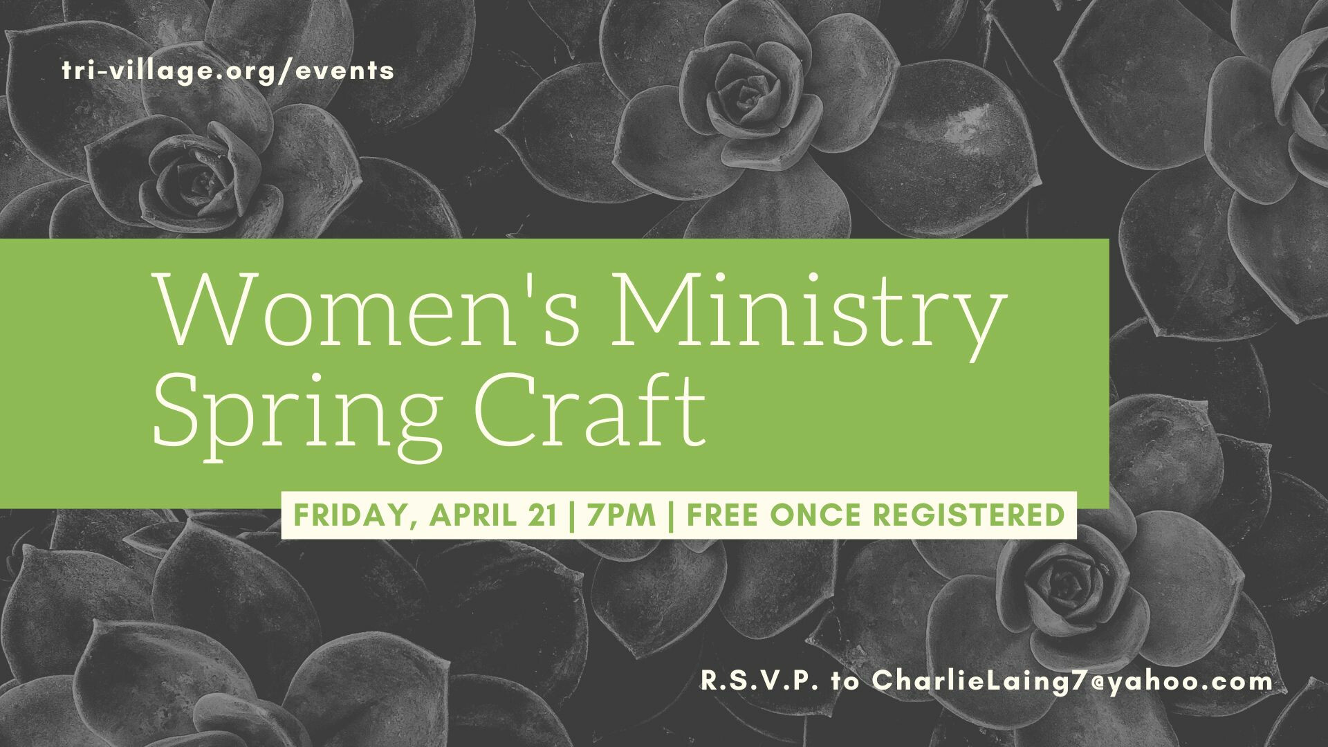 Women's Ministry Spring Event
