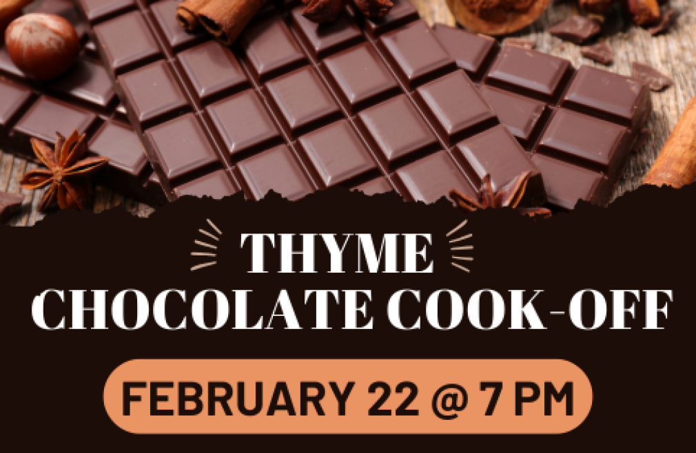 THYME Chocolate Cook-Off