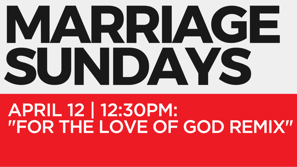 Marriage Sundays