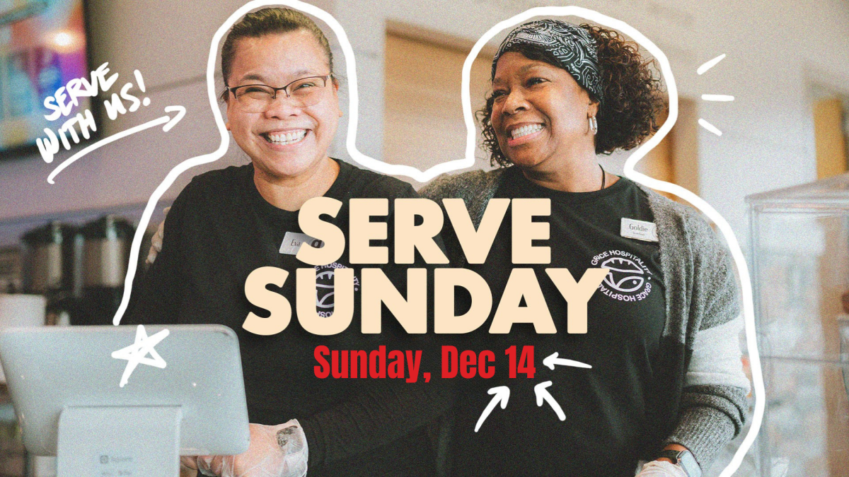There is a place for YOU here at Grace [ Serve Sunday December 14] 