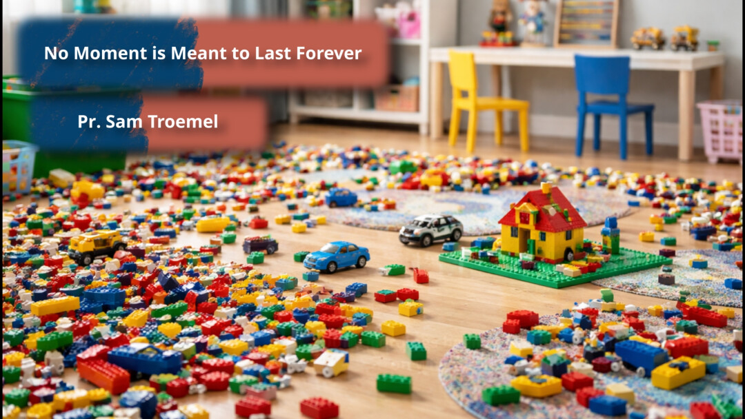 No Moment is Meant to Last Forever