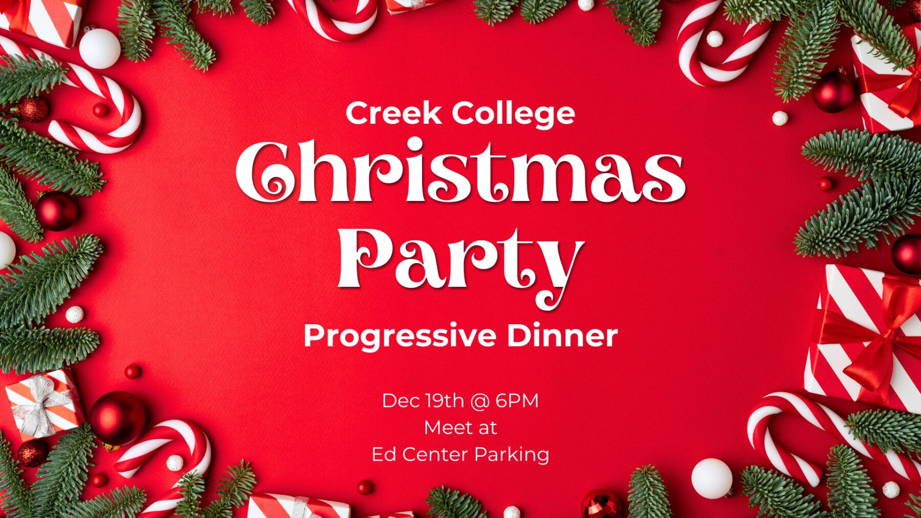College Christmas Party