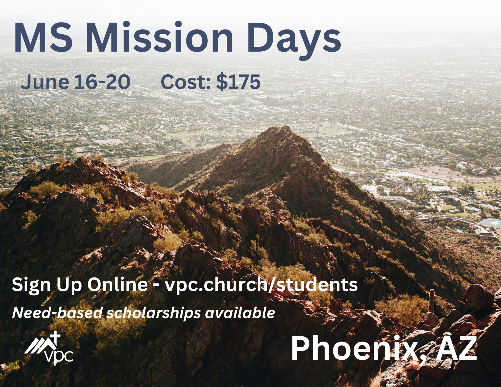 Middle School 2025 Mission Days