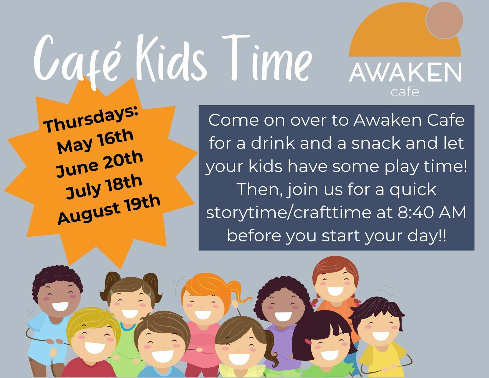 Cafe Kids Time @ Awaken