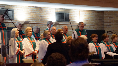 Singing leads to Joy in  God’s Presence