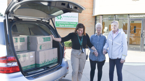 Trinity quilts distributed around the world