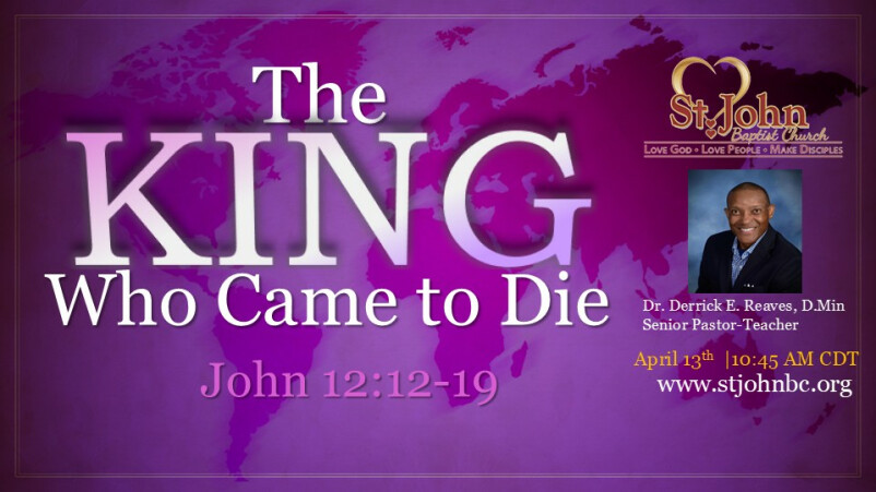 The KING Who Came To Die