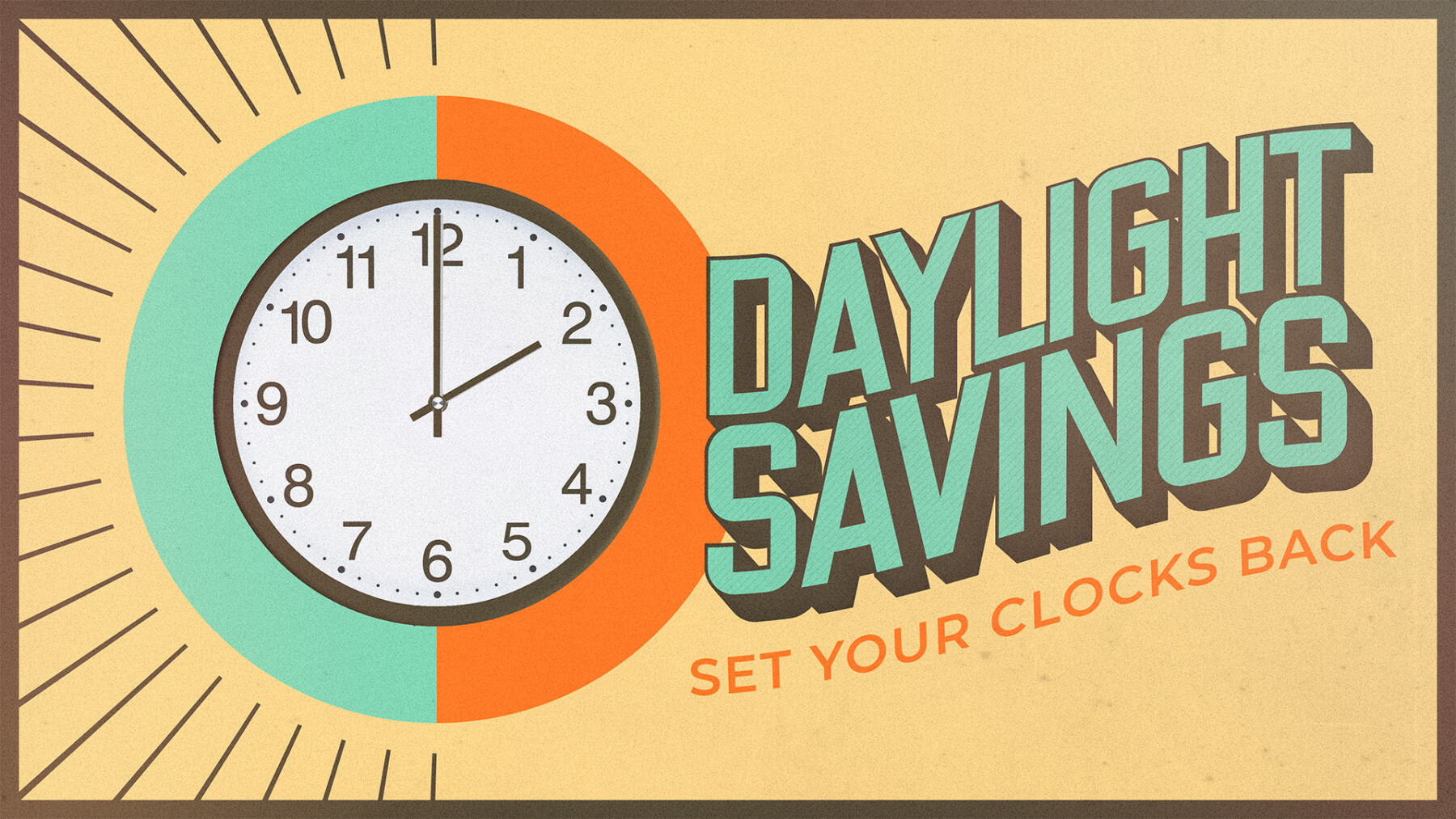 Daylight Savings Ends