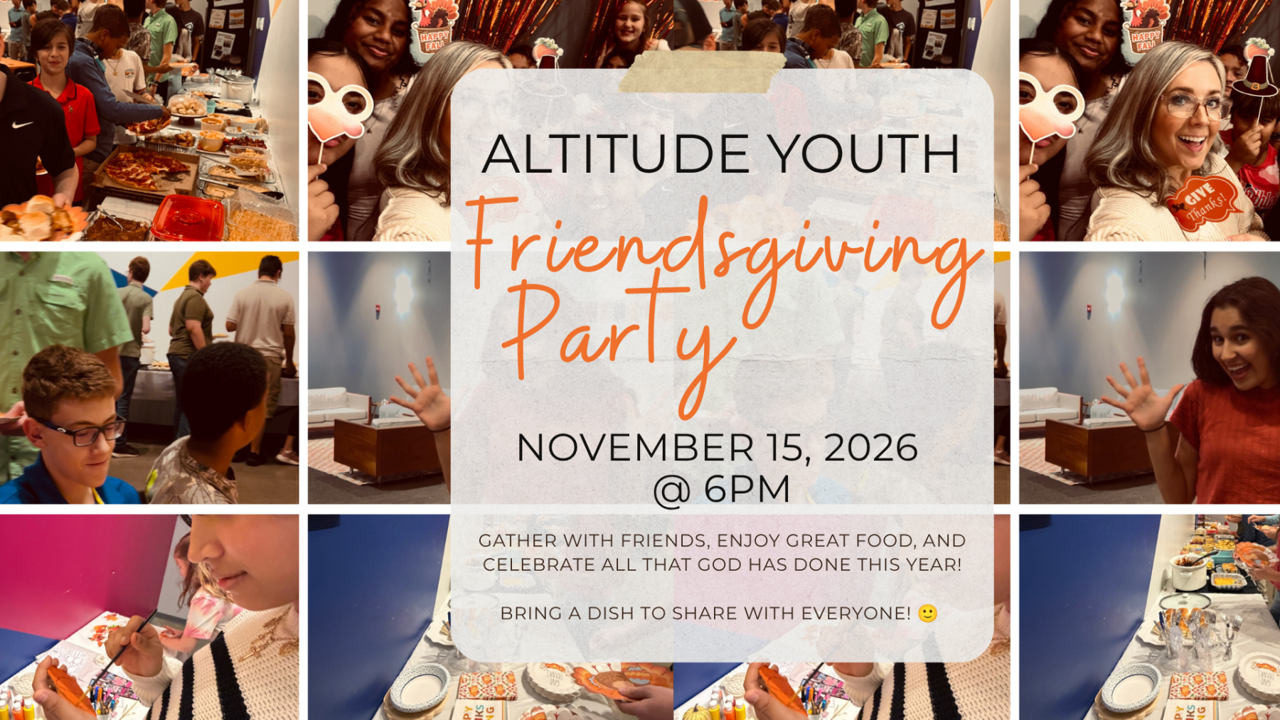 Altitude Youth - Friendsgiving Party