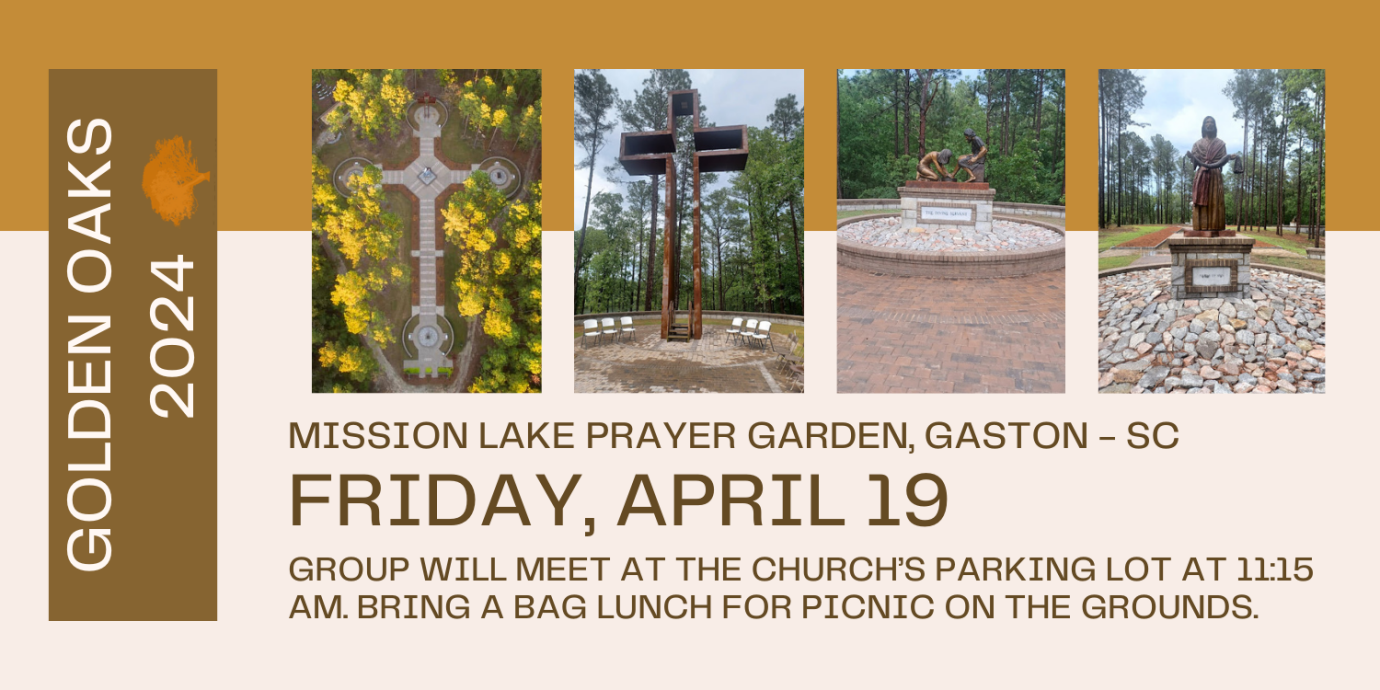 Golden Oaks Trip to Mission Lake Prayer Garden