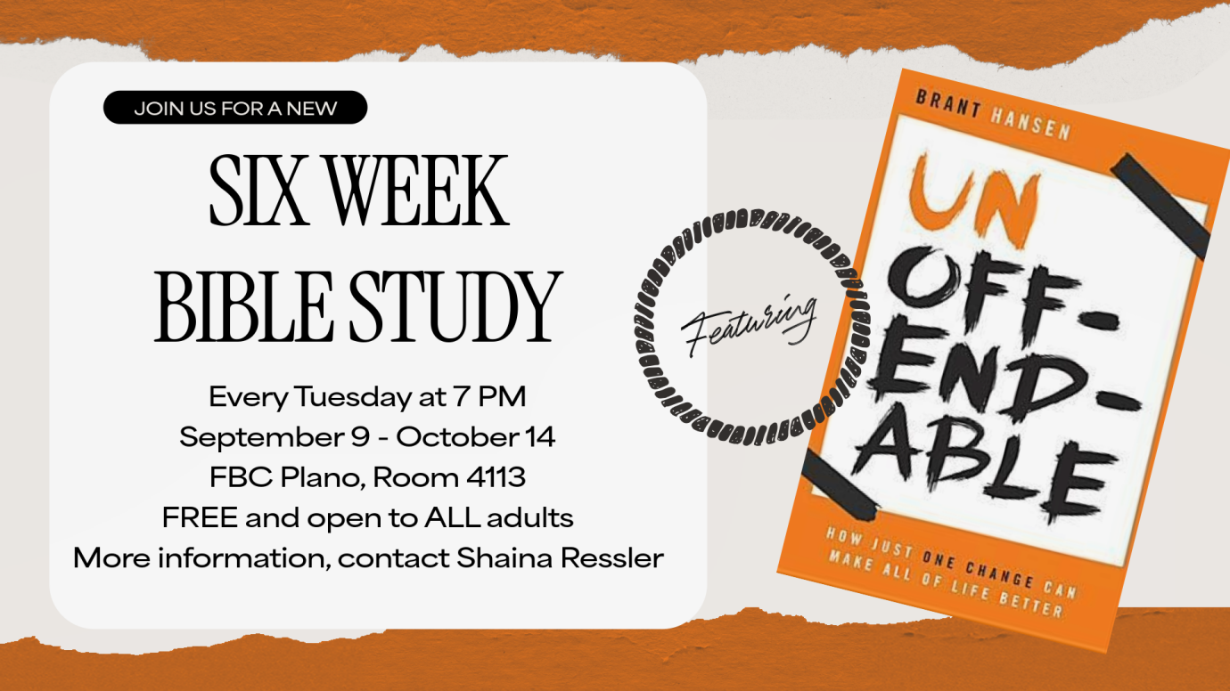 Unoffendable: A Bible Study