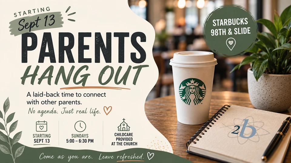 Parents Hang Out @ Starbucks 98th and Slide