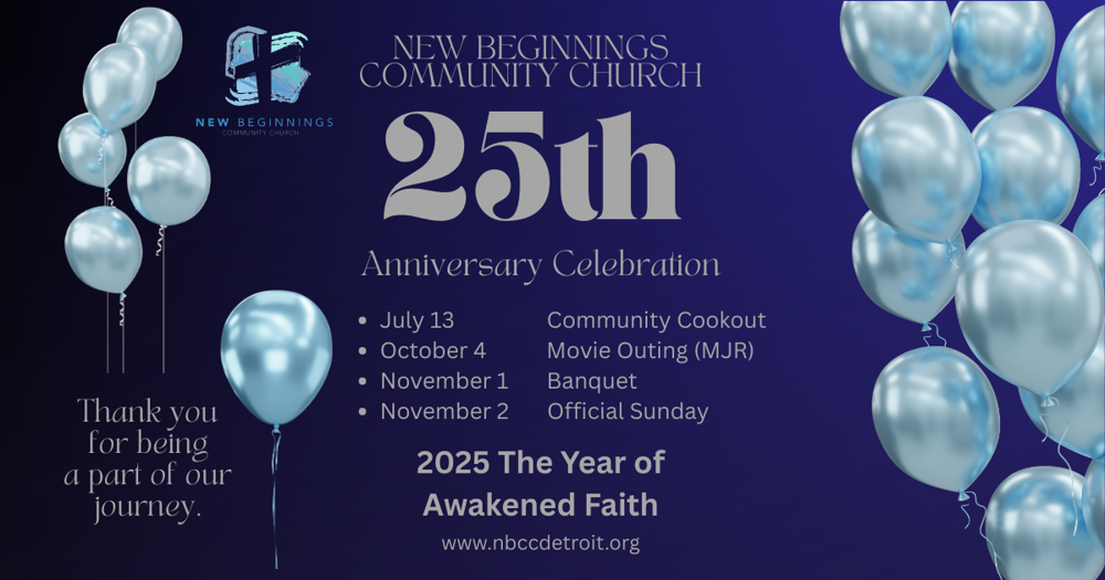 CELEBRATING 25 YEARS OF MINISTRY! VOLUNTEERS NEEDED FOR HOLY CONVOCATION