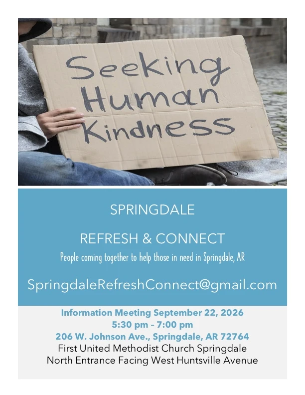 Springdale Refresh & Connect community meeting on 22 September 2026.