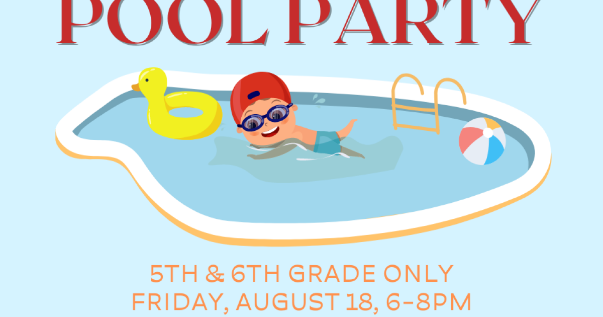 5th grade pool party