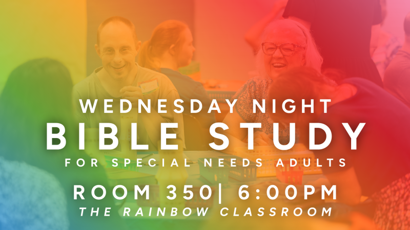 Adult Special Needs Bible Study