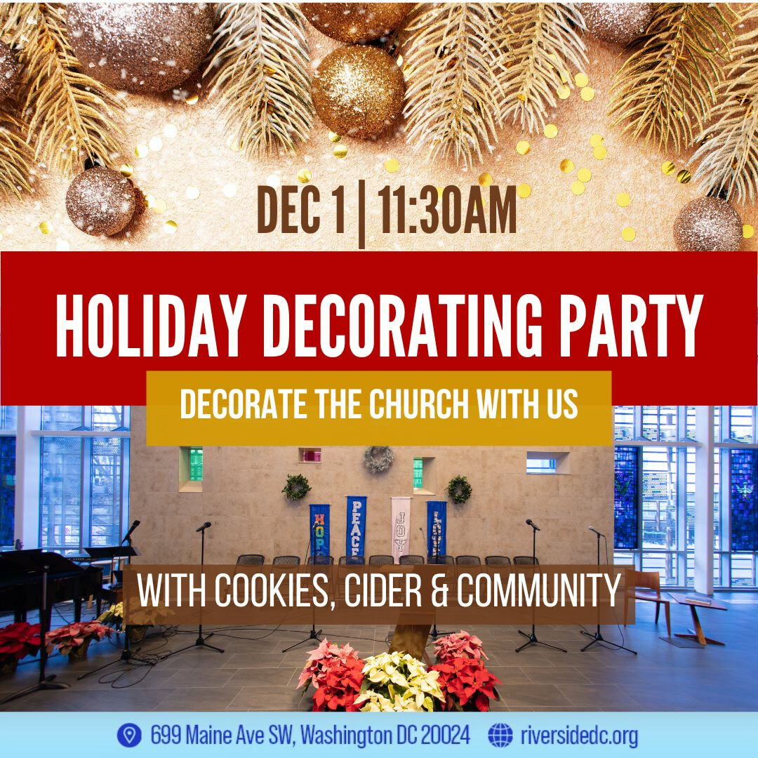 Church-Wide Holiday Decorating Party