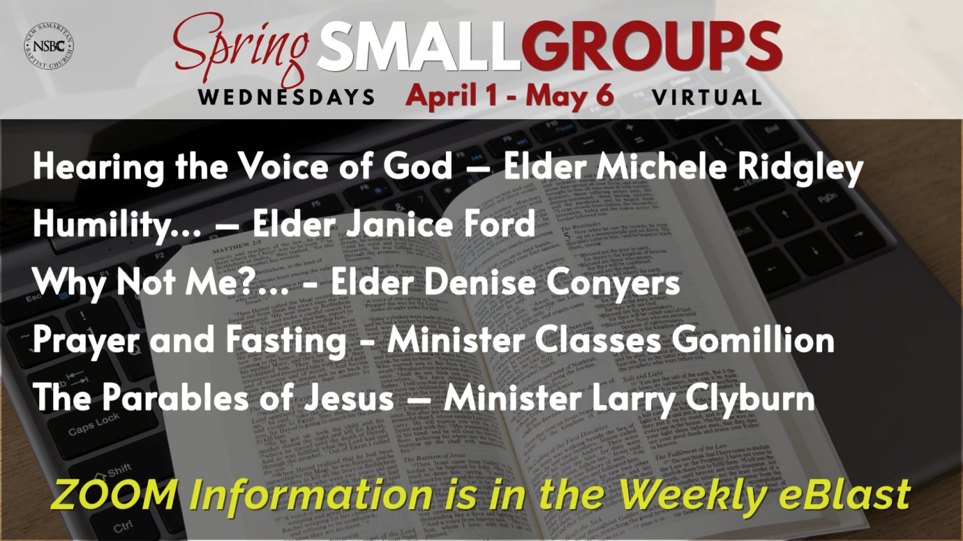 Spring Semesters 2026- Small Groups