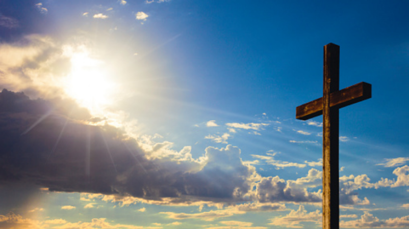 The Rugged, Wooden Cross