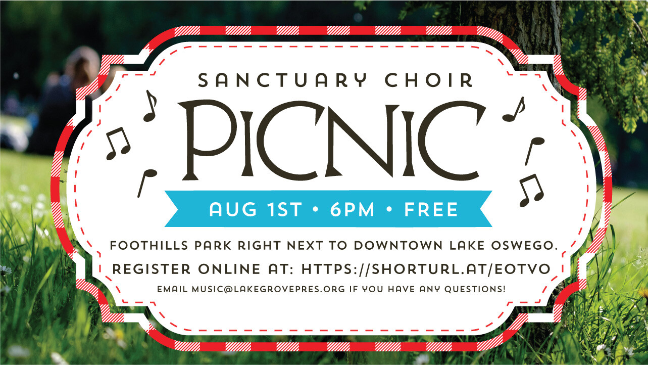 Sanctuary Choir Picnic