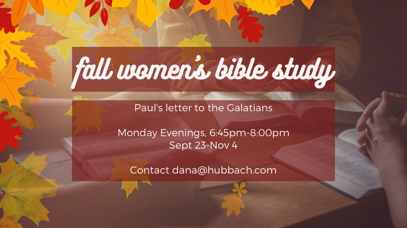 Women's PM Bible Study