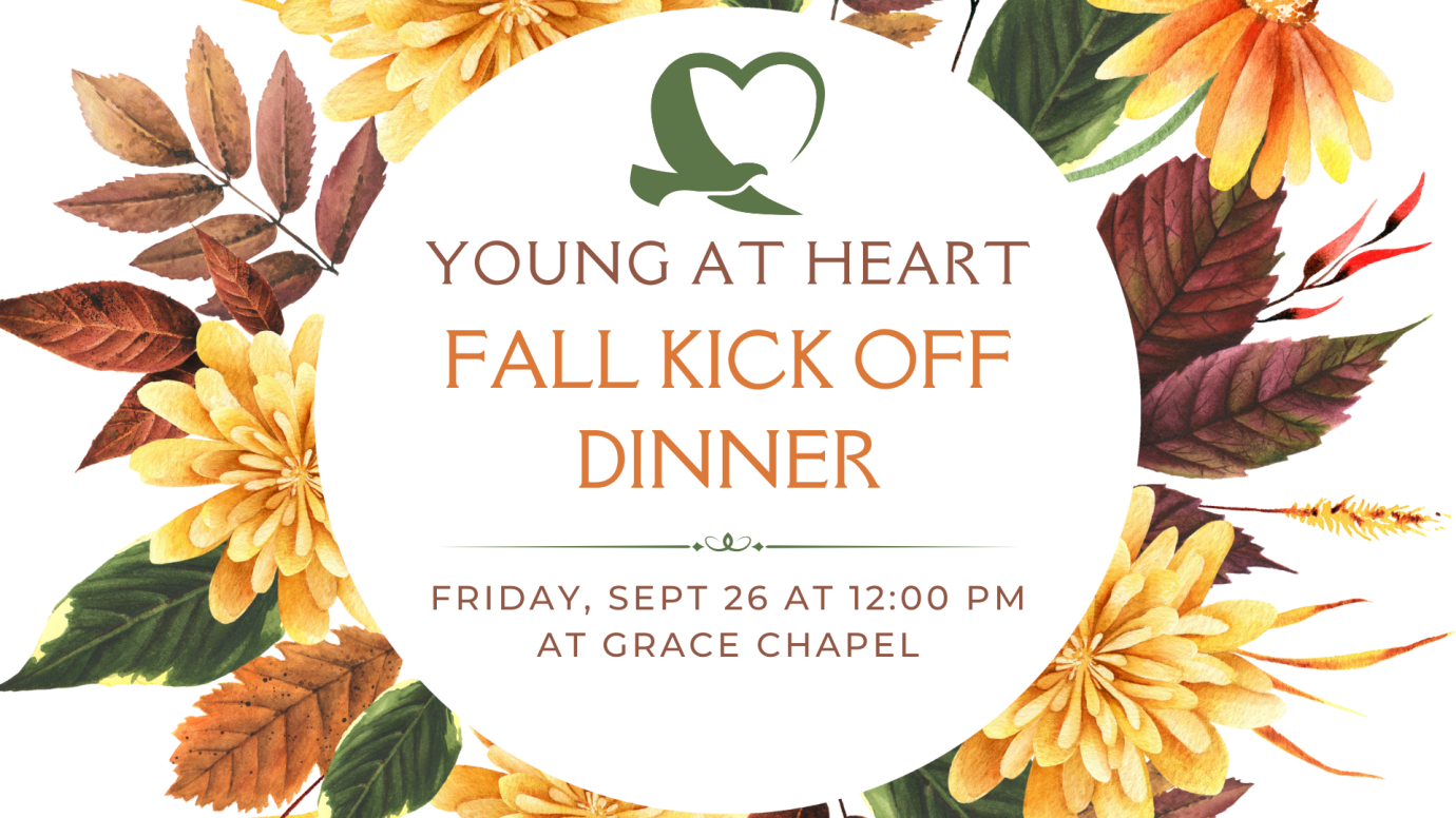 Young at Heart Fall kick off Dinner