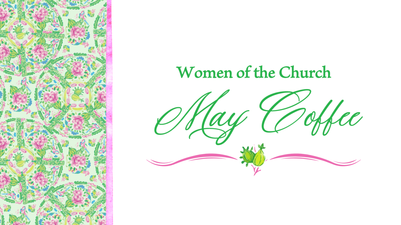 Women of the Church May Coffee
