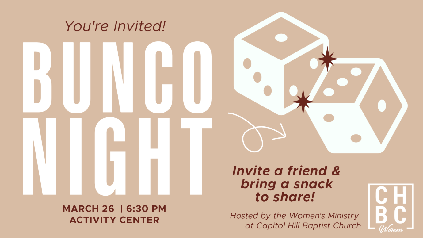 Ladies Bunco Night
