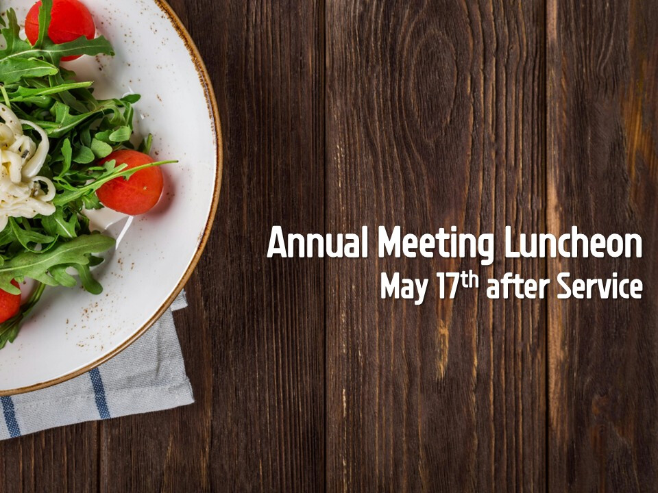 Annual Meeting Luncheon 2026