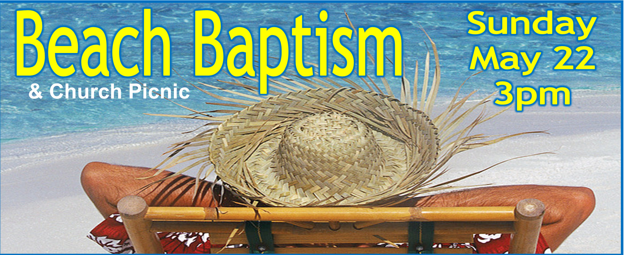 Beach Baptism 5-22-22  Web Banner