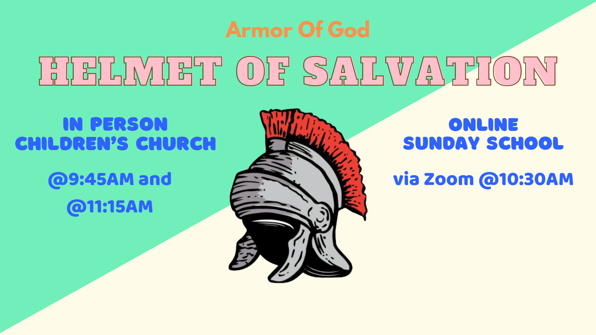Armor of God - Helmet of Salvation