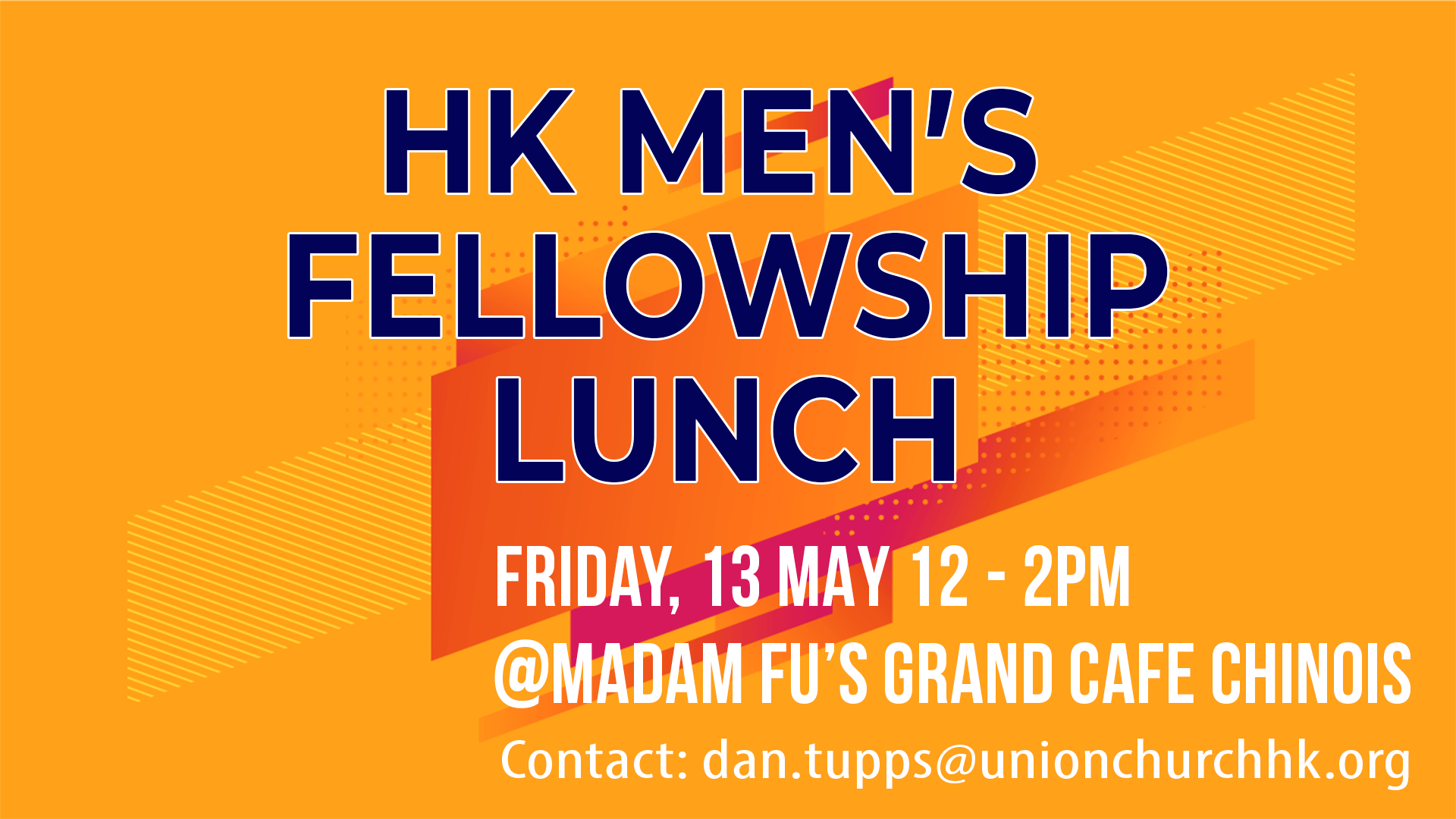 HK Men's Fellowship Lunch