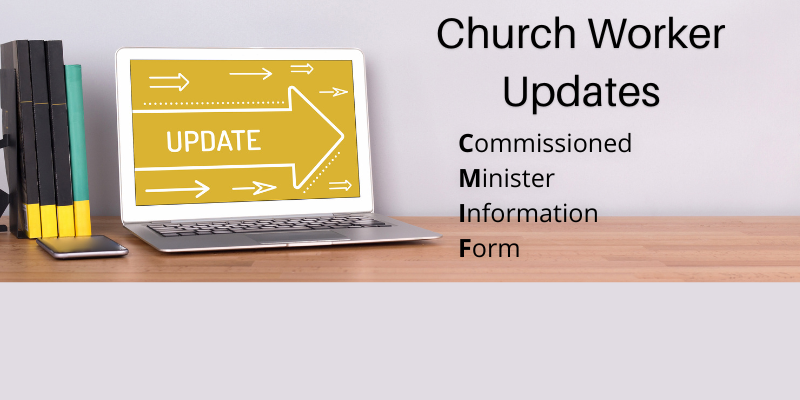 Church Worker Update and Information Form