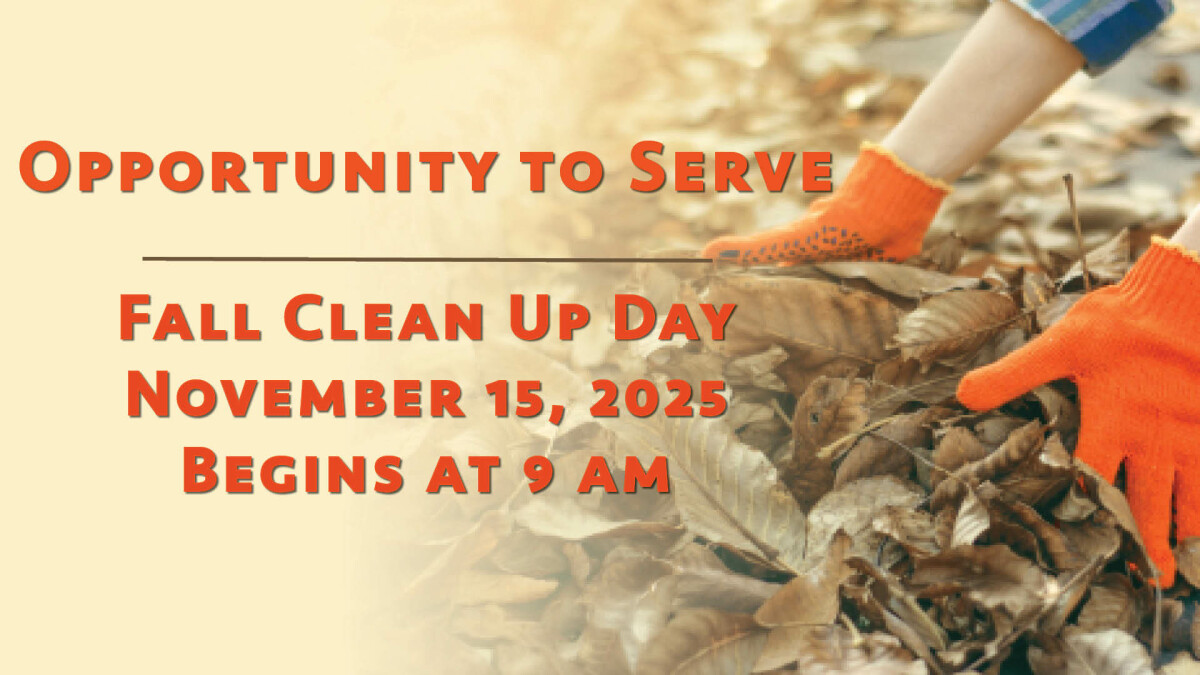 Harvest Fall Clean Up