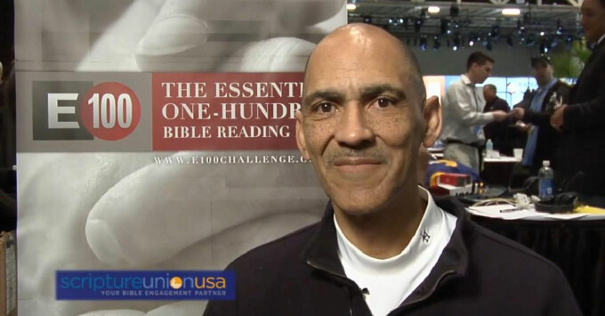 Coach Tony Dungy on E100 Bible Study