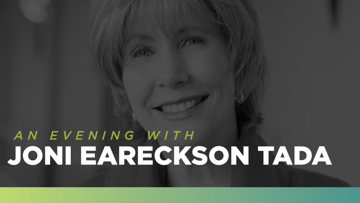 An Evening with Joni Eareckson Tada