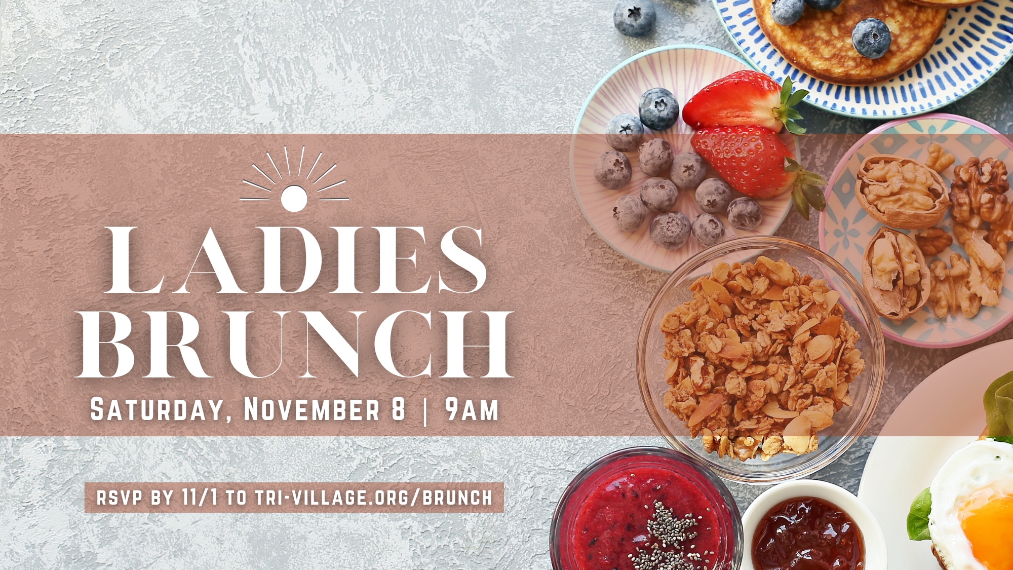 Ladies Brunch Registration Deadline