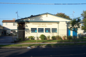 209 S C St., Front of Church
