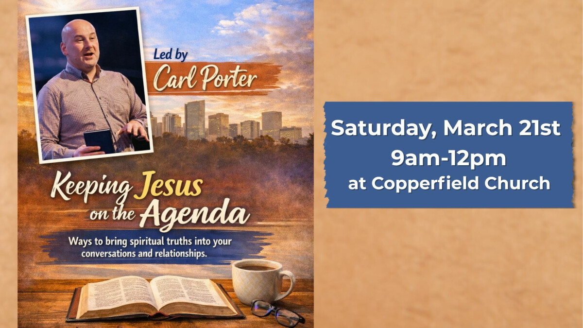 Keeping Jesus on the Agenda