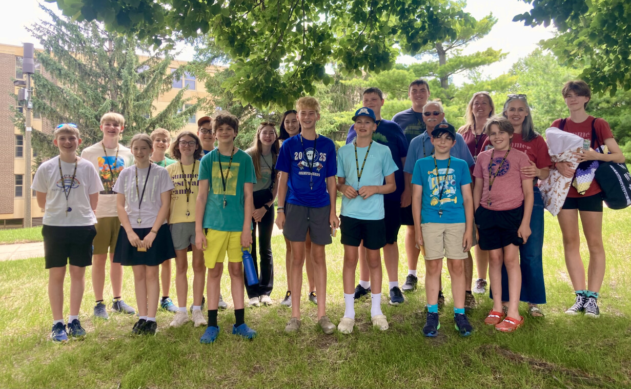 youth working at Simpson Shelter