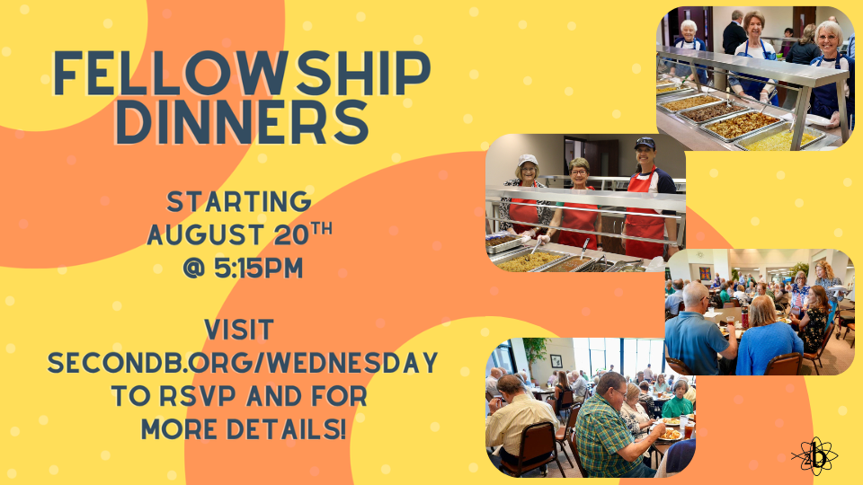 Wednesday Fellowship Dinner