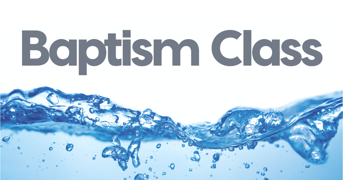 Baptism Class | Gloria Dei Lutheran Church