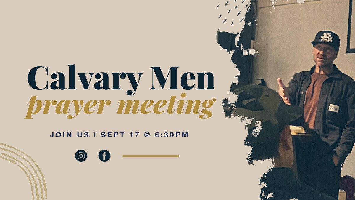 Calvary Men Prayer Meeting